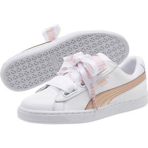 Basket Heart Metallic FS Wns